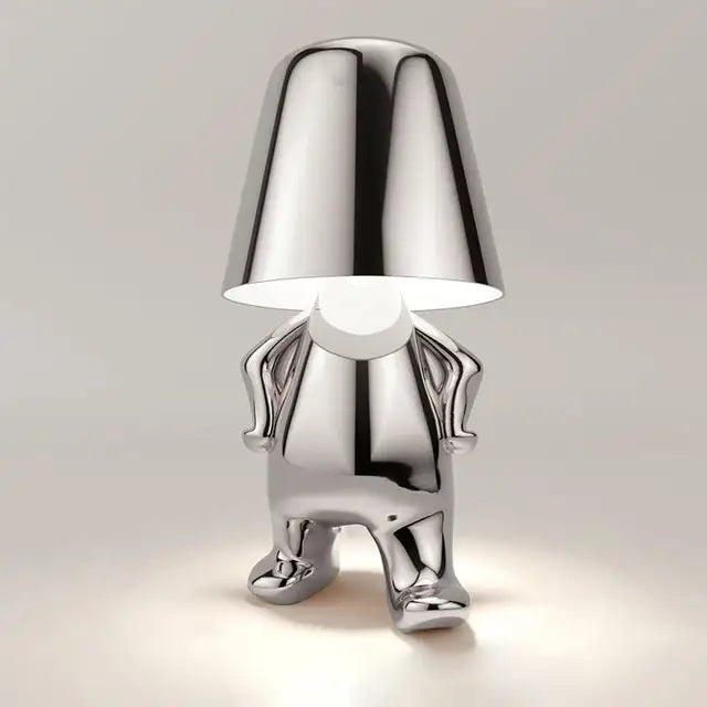 Little Mr Who Lamp Silver