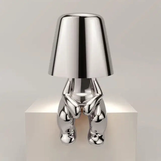 Little MR WHEN Lamp Silver