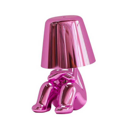 Little MR WHERE Lamp Pink