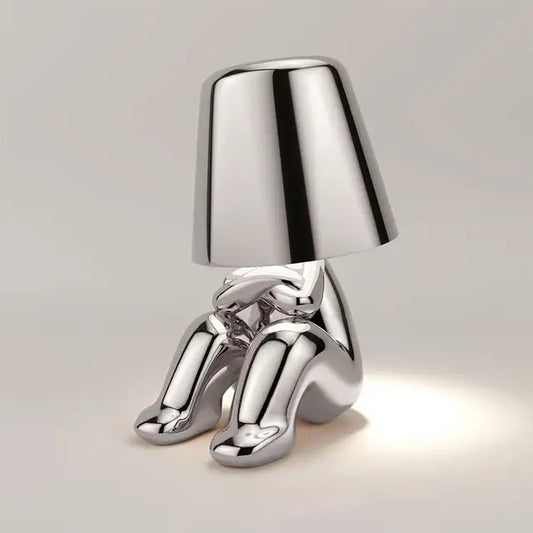 Little MR WHERE Lamp Silver